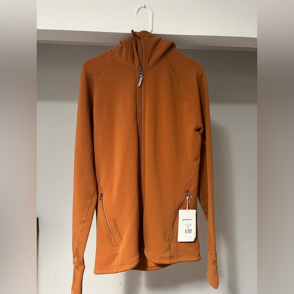 Houdini Power Hoodie (M-Rust Colour)